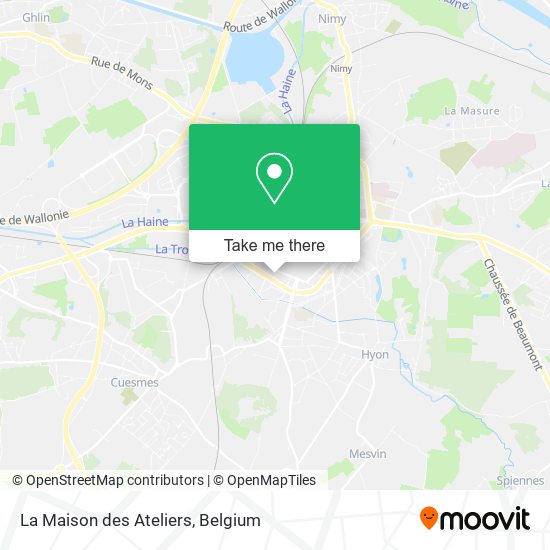 La Maison des Ateliers plan