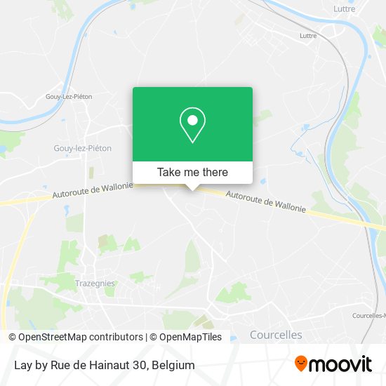 Lay by Rue de Hainaut 30 map