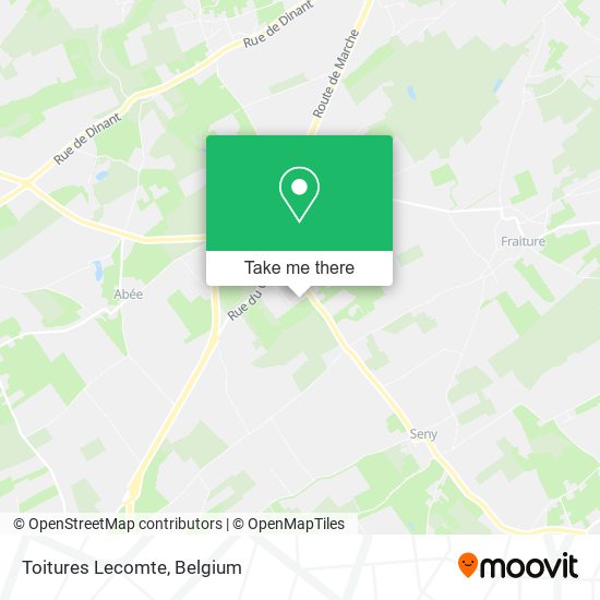 Toitures Lecomte map