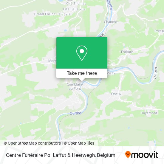 Centre Funéraire Pol Laffut & Heerwegh map