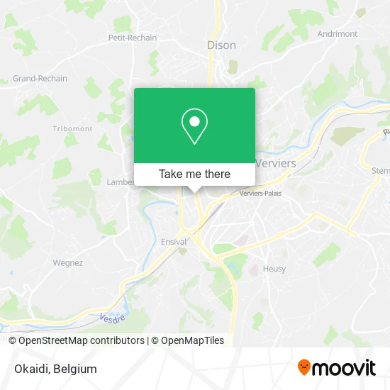 Okaidi map
