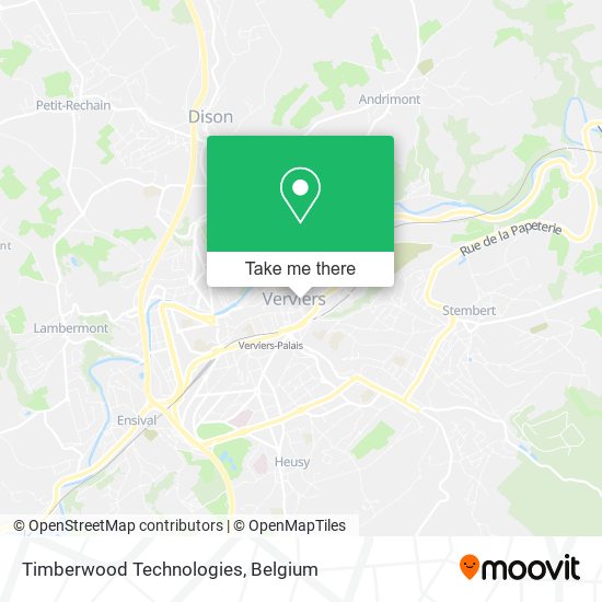 Timberwood Technologies map