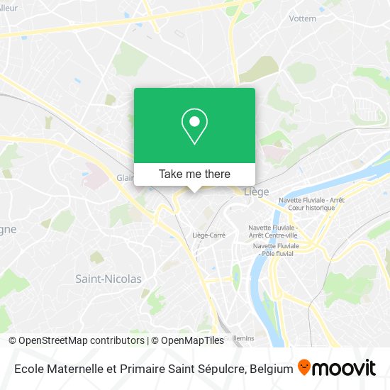 Ecole Maternelle et Primaire Saint Sépulcre map