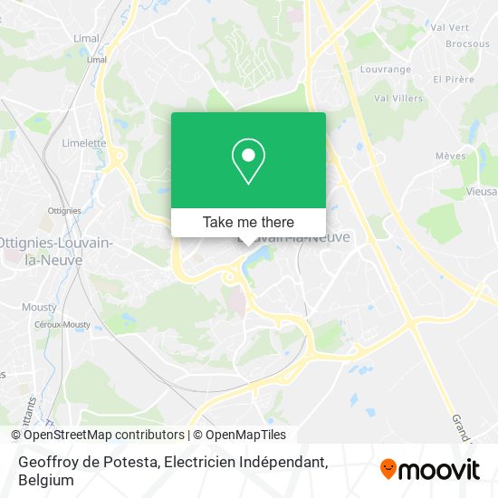 Geoffroy de Potesta, Electricien Indépendant map