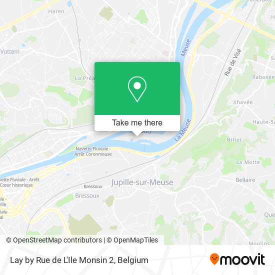 Lay by Rue de L'Ile Monsin 2 map