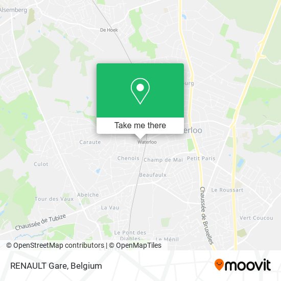 RENAULT Gare map