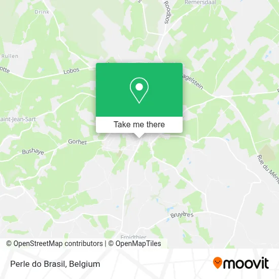 Perle do Brasil map