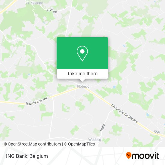 ING Bank map