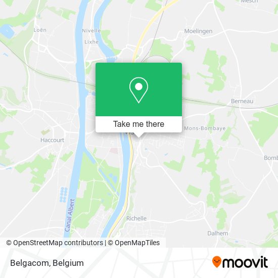 Belgacom map
