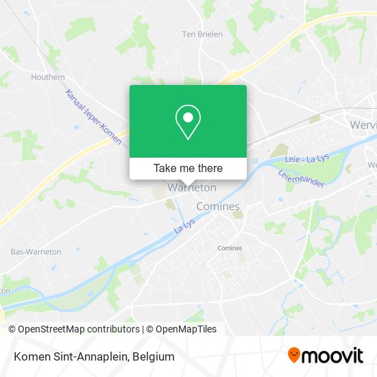 Komen Sint-Annaplein map