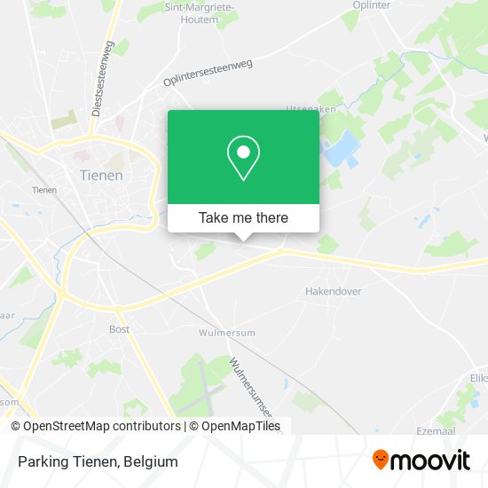 Parking Tienen map