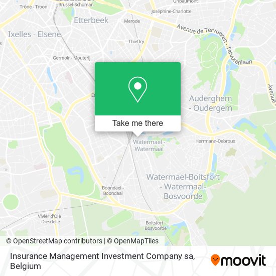 Insurance Management Investment Company sa map