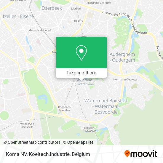 Koma NV, Koeltech.Industrie map