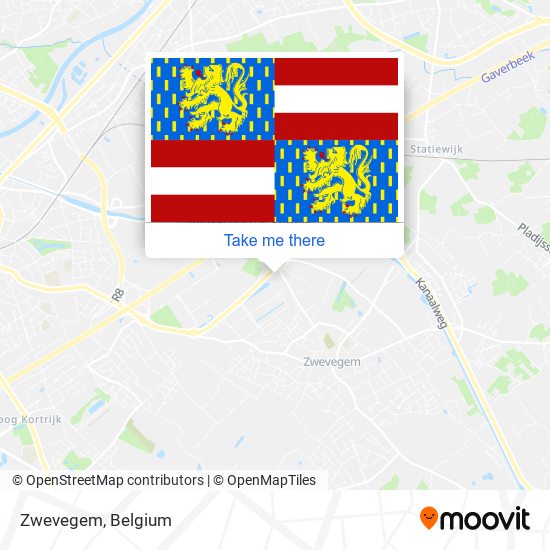 Zwevegem map