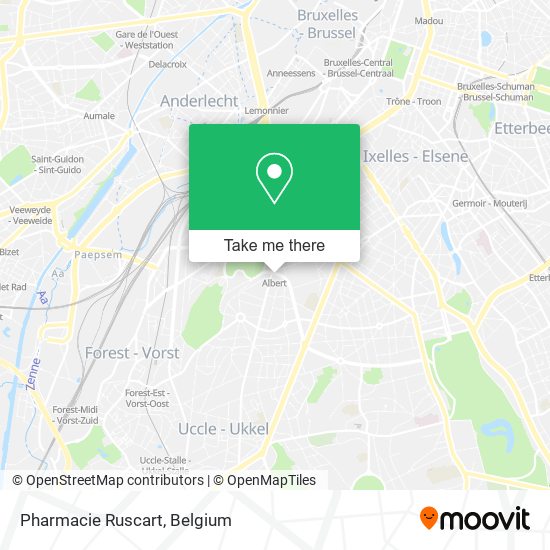 Pharmacie Ruscart map