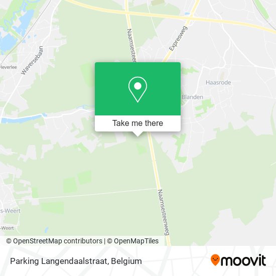 Parking Langendaalstraat map
