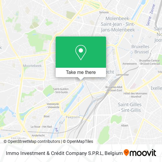 Immo Investment & Crédit Company S.P.R.L map