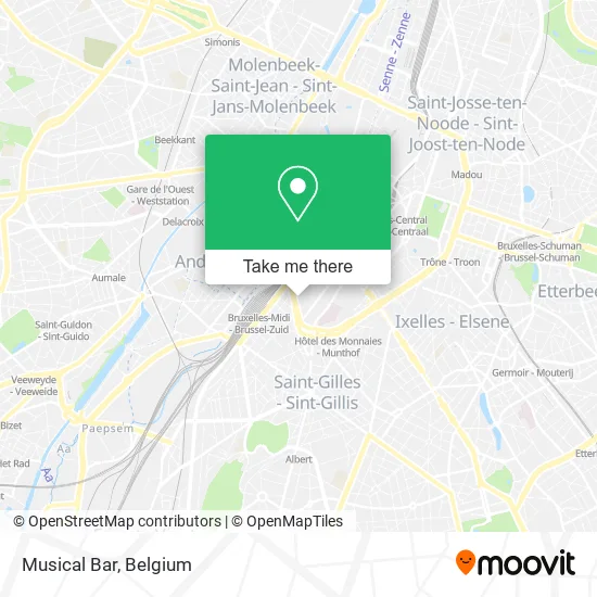 Musical Bar map
