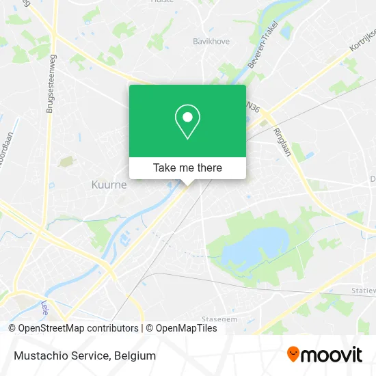 Mustachio Service map