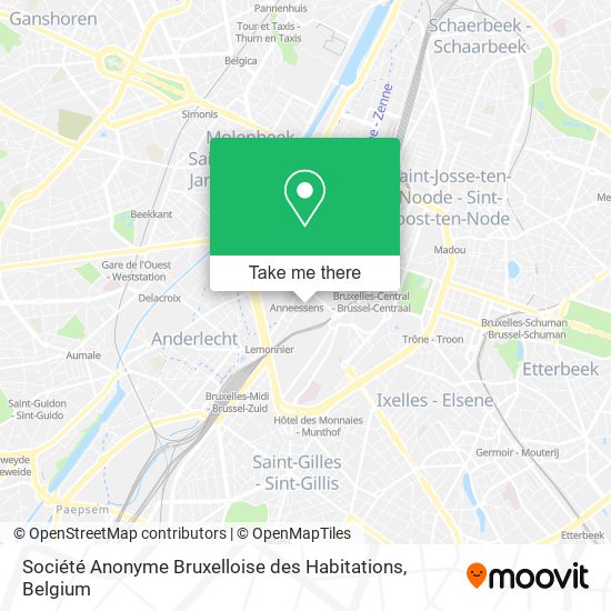 Société Anonyme Bruxelloise des Habitations map
