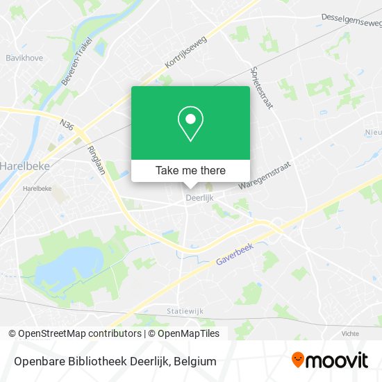 Openbare Bibliotheek Deerlijk map