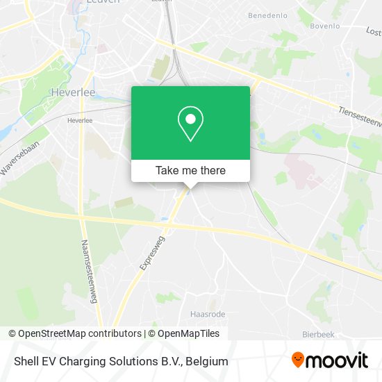 Shell EV Charging Solutions B.V. map