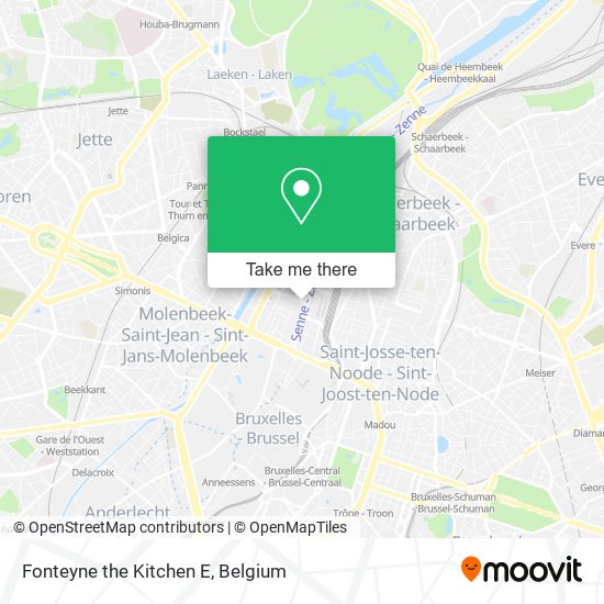 Fonteyne the Kitchen E map