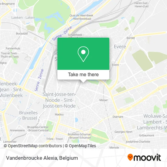 Vandenbroucke Alexia map