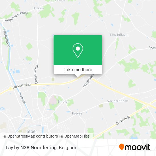 Lay by N38 Noorderring map
