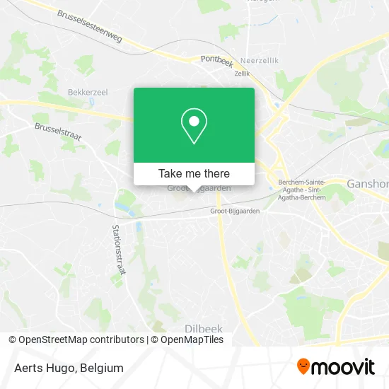 Aerts Hugo map