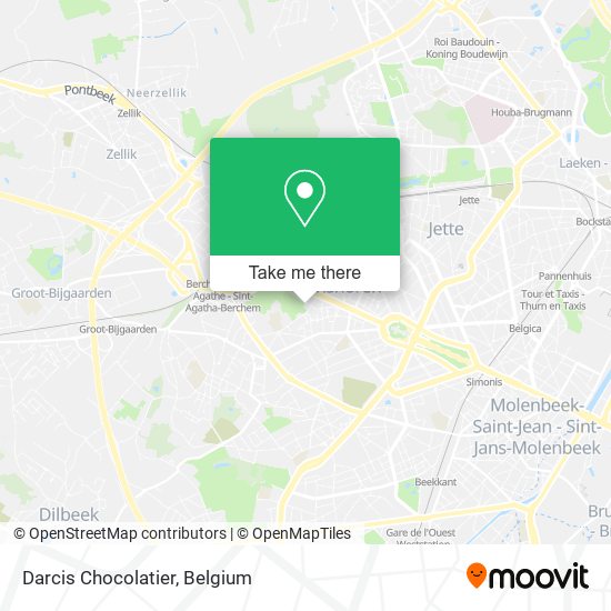 Darcis Chocolatier map