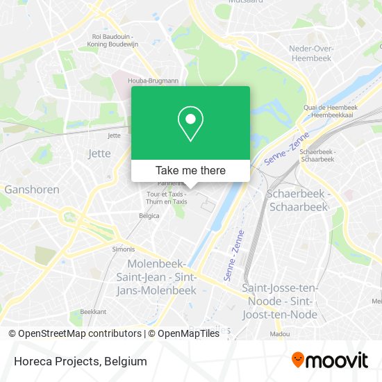 Horeca Projects map