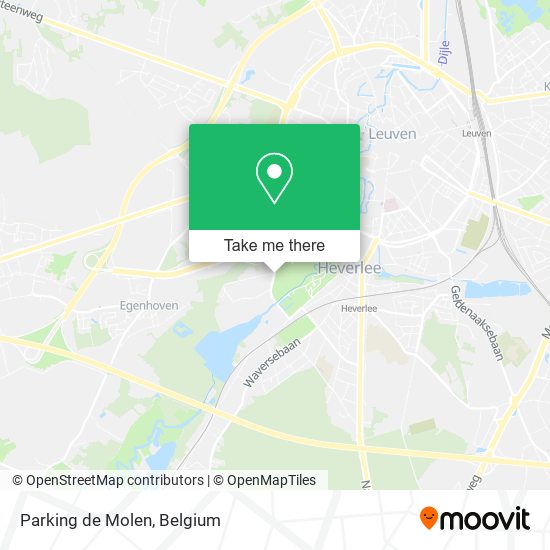 Parking de Molen map