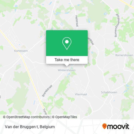 Van der Bruggen t map
