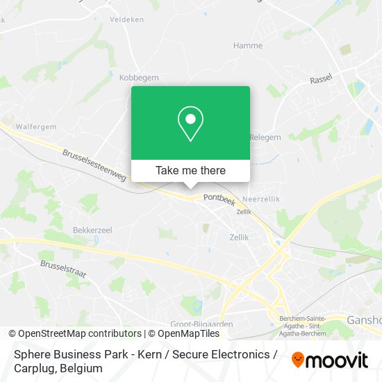 Sphere Business Park - Kern / Secure Electronics / Carplug map