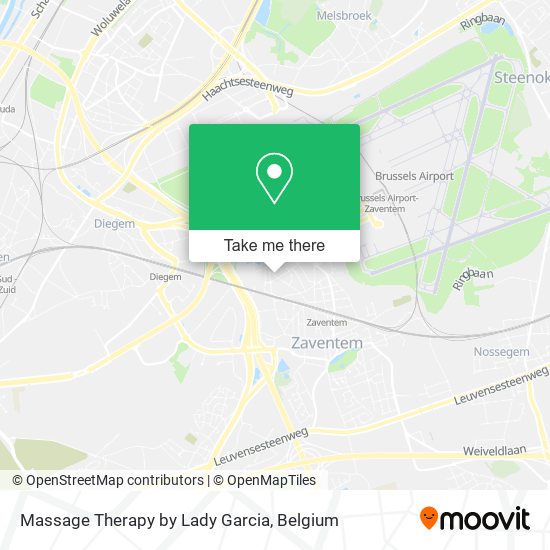 Massage Therapy by Lady Garcia map