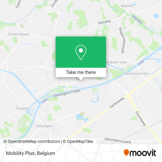 Mobility Plus map