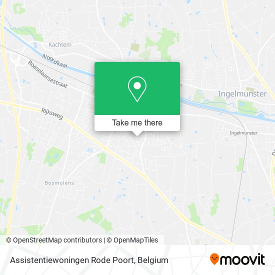 Assistentiewoningen Rode Poort plan