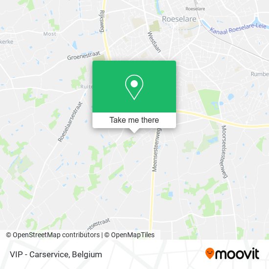 VIP - Carservice map
