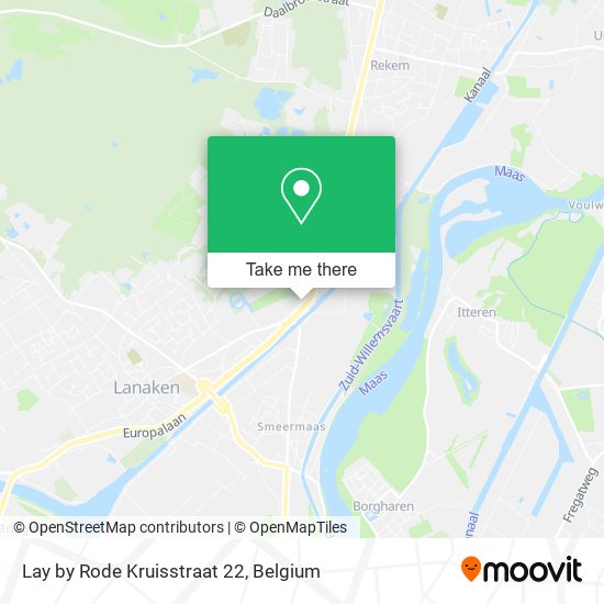 Lay by Rode Kruisstraat 22 map