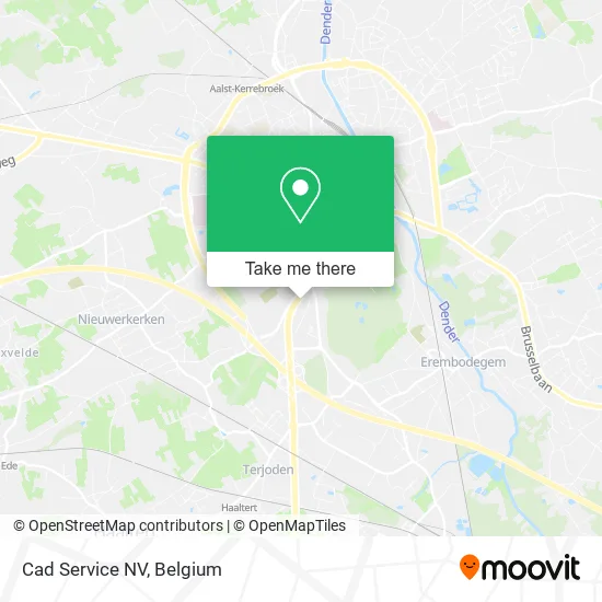 Cad Service NV map