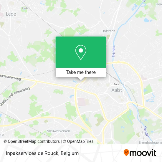 Inpakservices de Rouck map