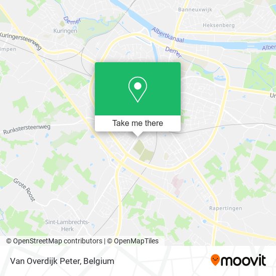 Van Overdijk Peter map