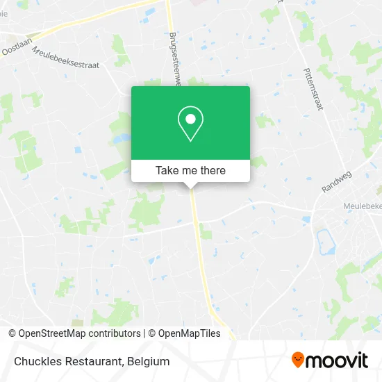 Chuckles Restaurant map