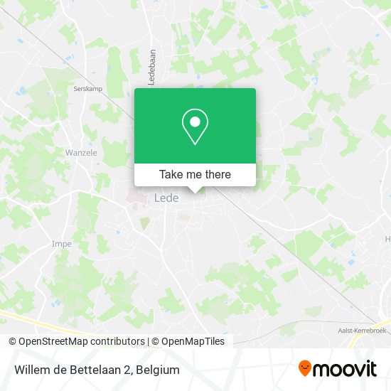 Willem de Bettelaan 2 map