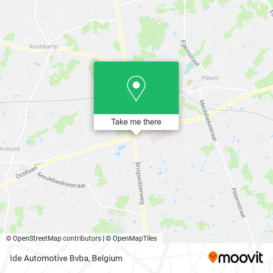 Ide Automotive Bvba map