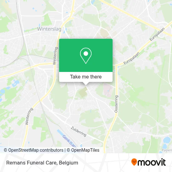 Remans Funeral Care map