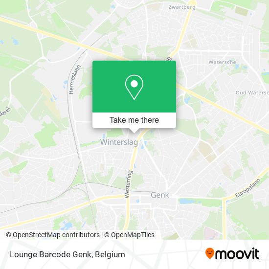Lounge Barcode Genk map