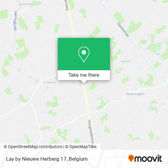Lay by Nieuwe Herberg 17 map