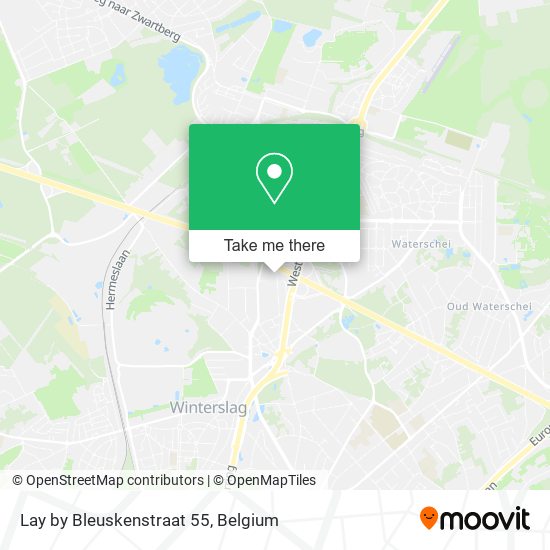 Lay by Bleuskenstraat 55 map